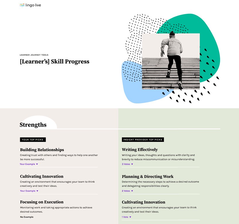 screenshot of Lingo Live